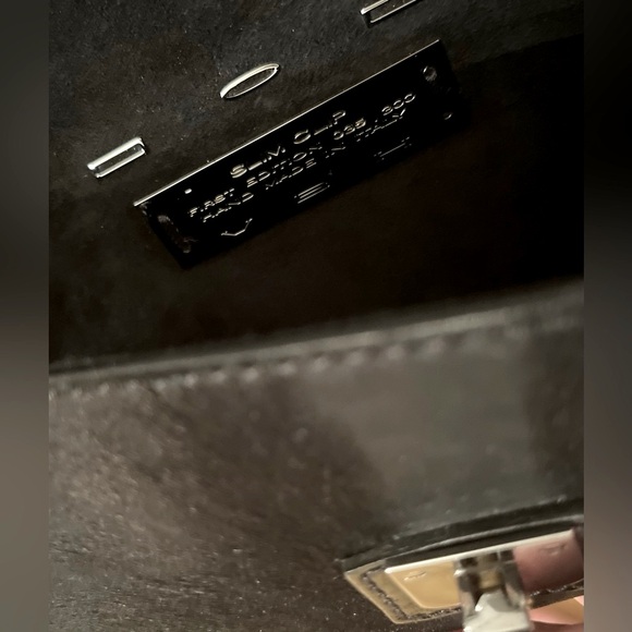 VBH First Edition Black Pony Clutch - RARE
Slim Clip Shiny Black Cavallino - Picture 3 of 6